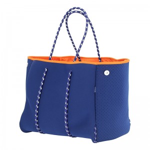 2021 Mála Trá Neoprene Dearaidh Nua Samhraidh Cumas Mór Mála Tote Neoprene Bréifnithe Neoprene